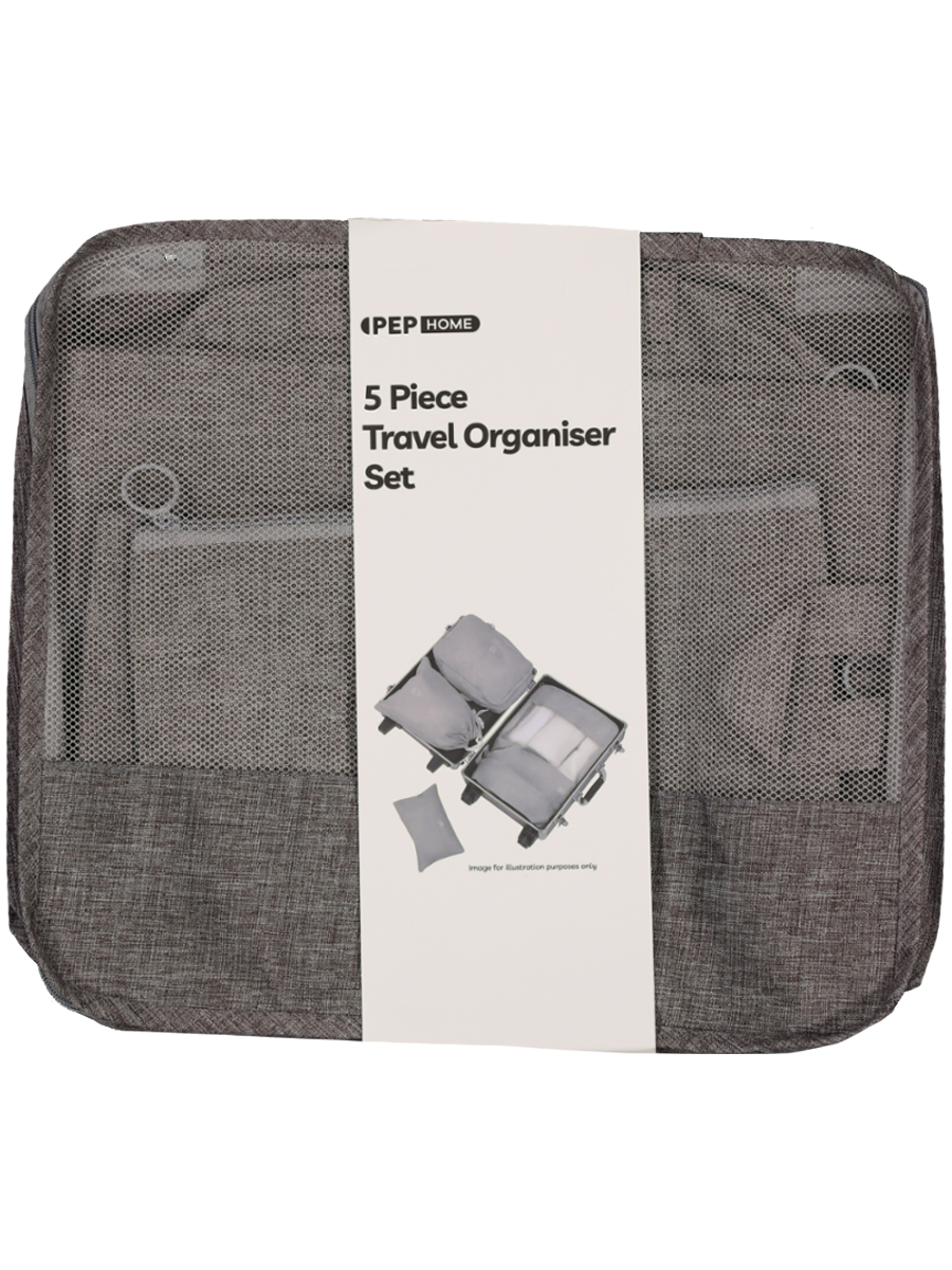 5 Pack Travel Organisers