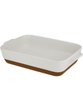 Brown Based Ceramic Ovenware 40x24cm (1)