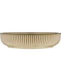 Textured Glass Bowl 20.2cm