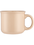 Solid Colour Curved Rim Ceramic Mug