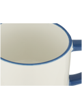Ceramic Mug With Colour Handle & Rim (2)