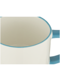Ceramic Mug With Colour Handle & Rim (3)