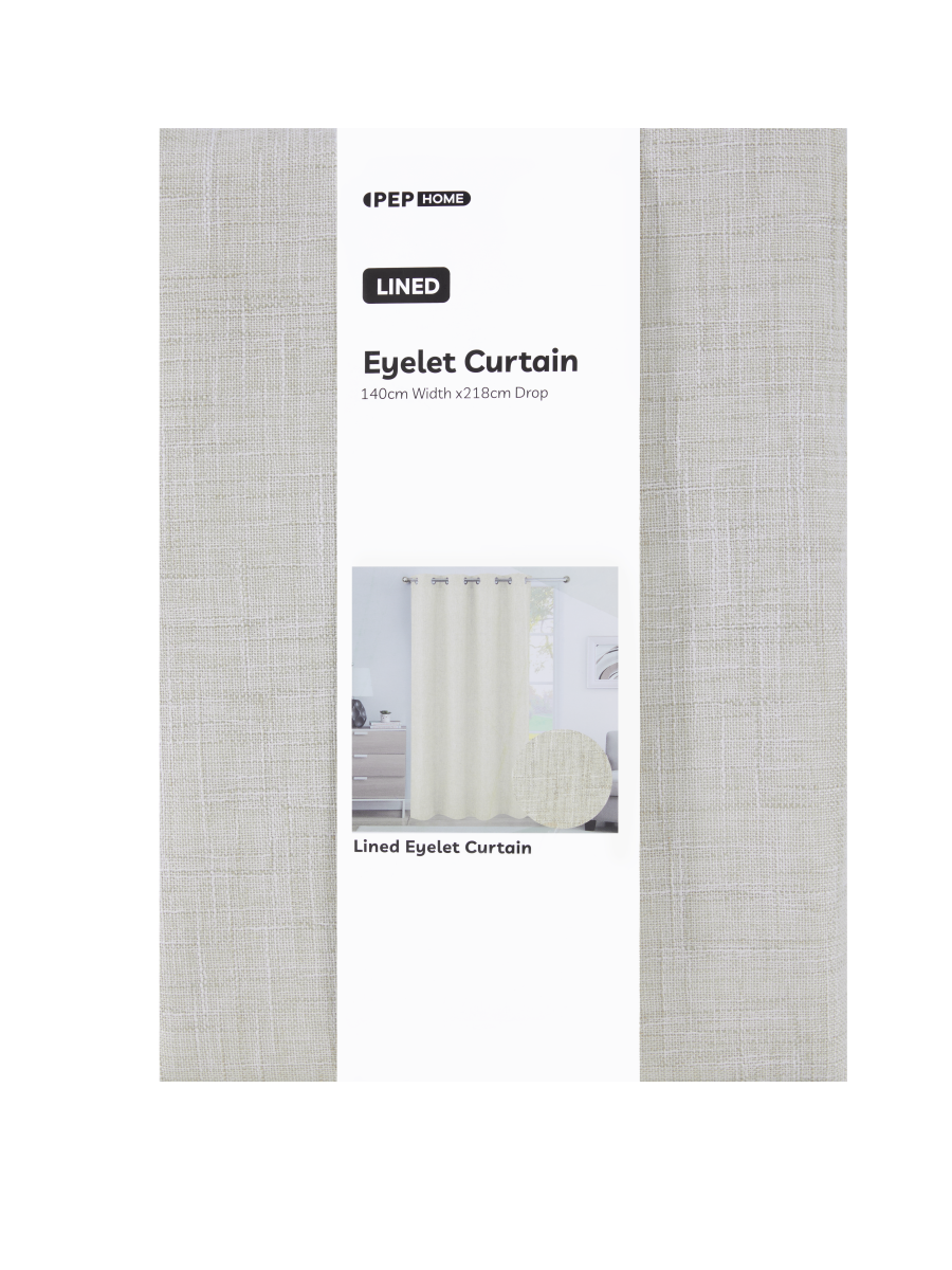 Lined Eyelet Curtain (1)
