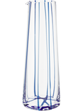 Glass Striped Carafe