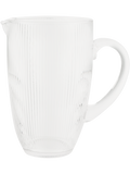 Ribbed Glass Jug