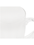 Ribbed Glass Jug (1)