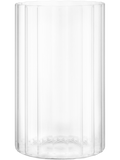 Ribbed Glass Vase 9x9cm