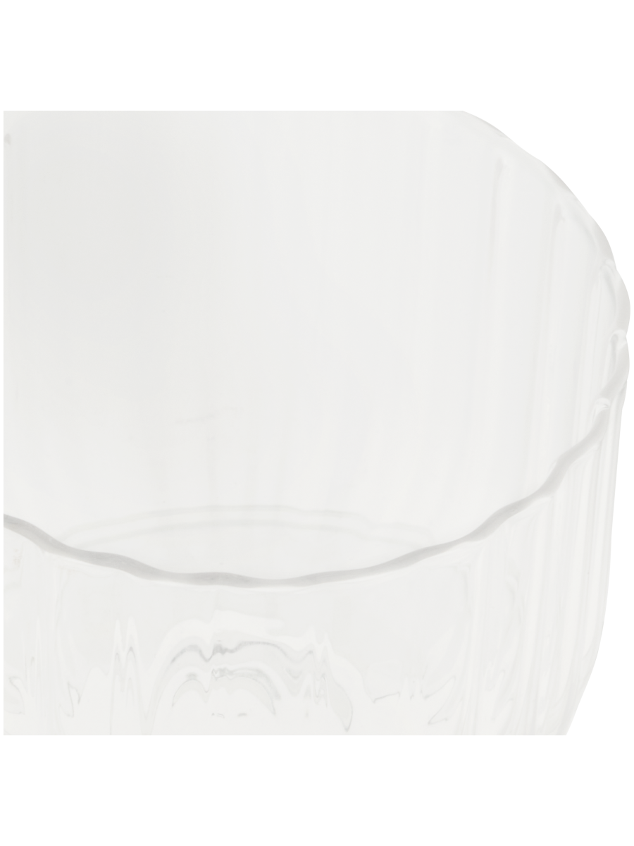 Textured Glass Vase 10x4.5cm (1)