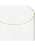 Tall Cylinder Glass Vase 10x30cm (1)