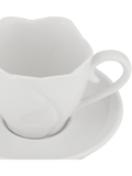 Ceramic Rose Cup & Saucer (1)