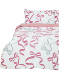 Bows Textured Duvet Cover Set Double (1)