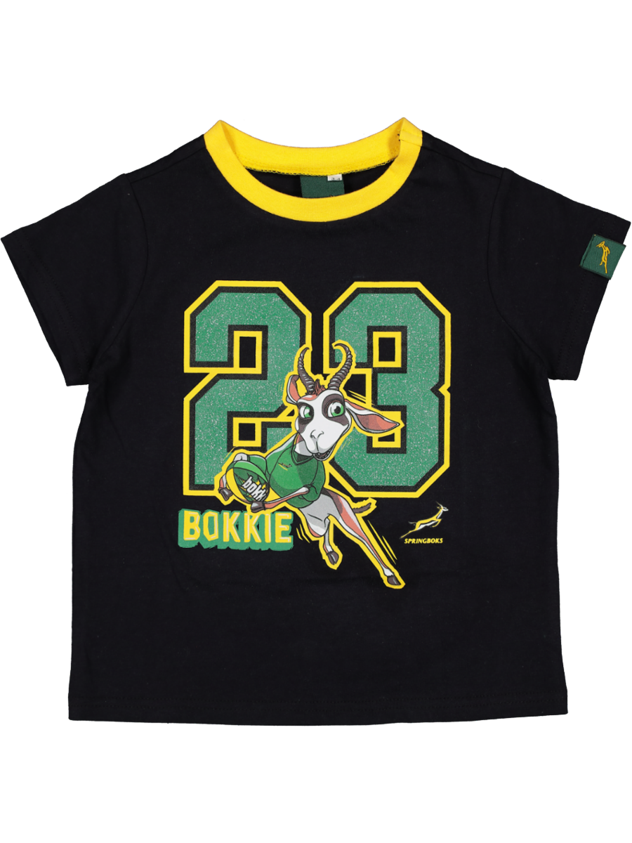 Buy Black Bokkie T-Shirt Tops PEP