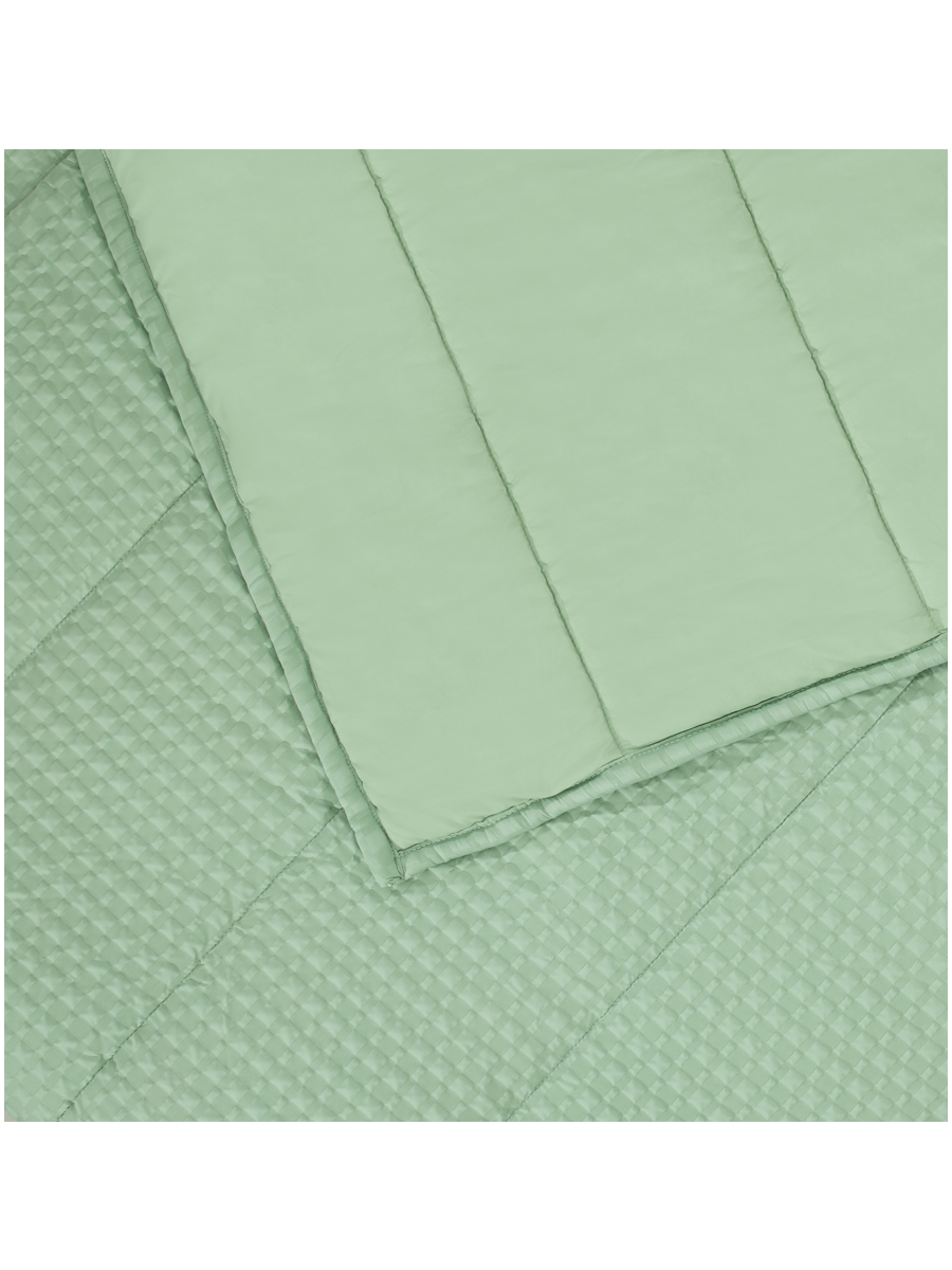 Checkered Weave Comforter Set King (2)