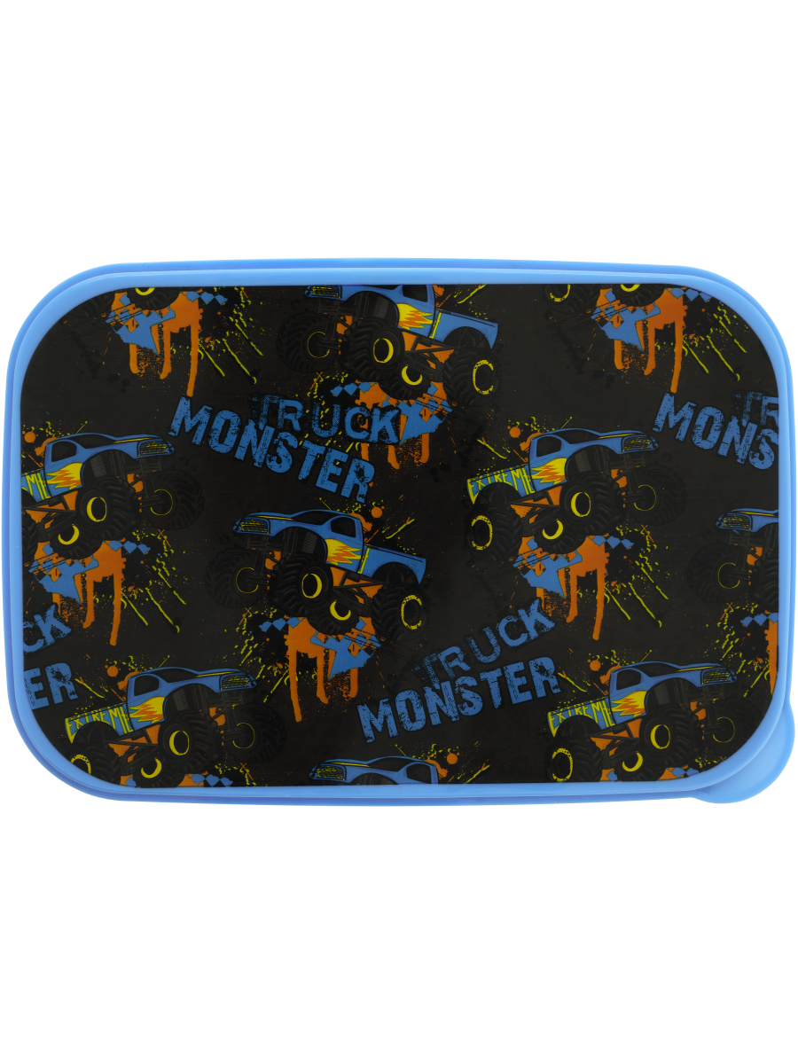 2 Divider Monster Truck Lunch Box