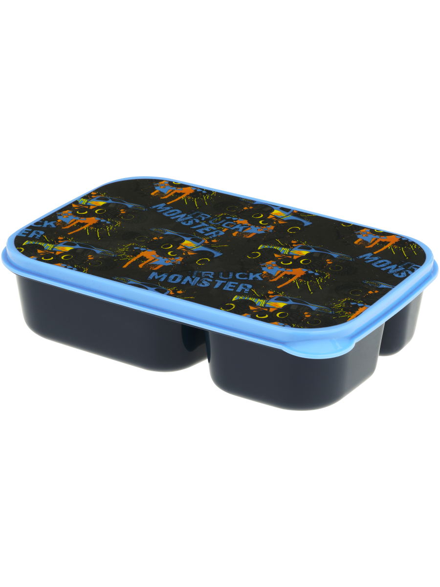 2 Divider Monster Truck Lunch Box