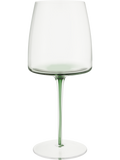 Tinted Stem And Base Wine Glass