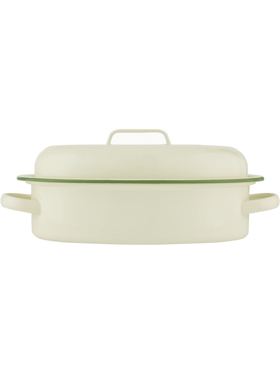 4 Liter Enamel Casserole Roaster