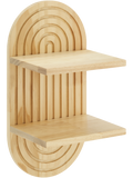 Oval Wall Shelf 2Tier (1)