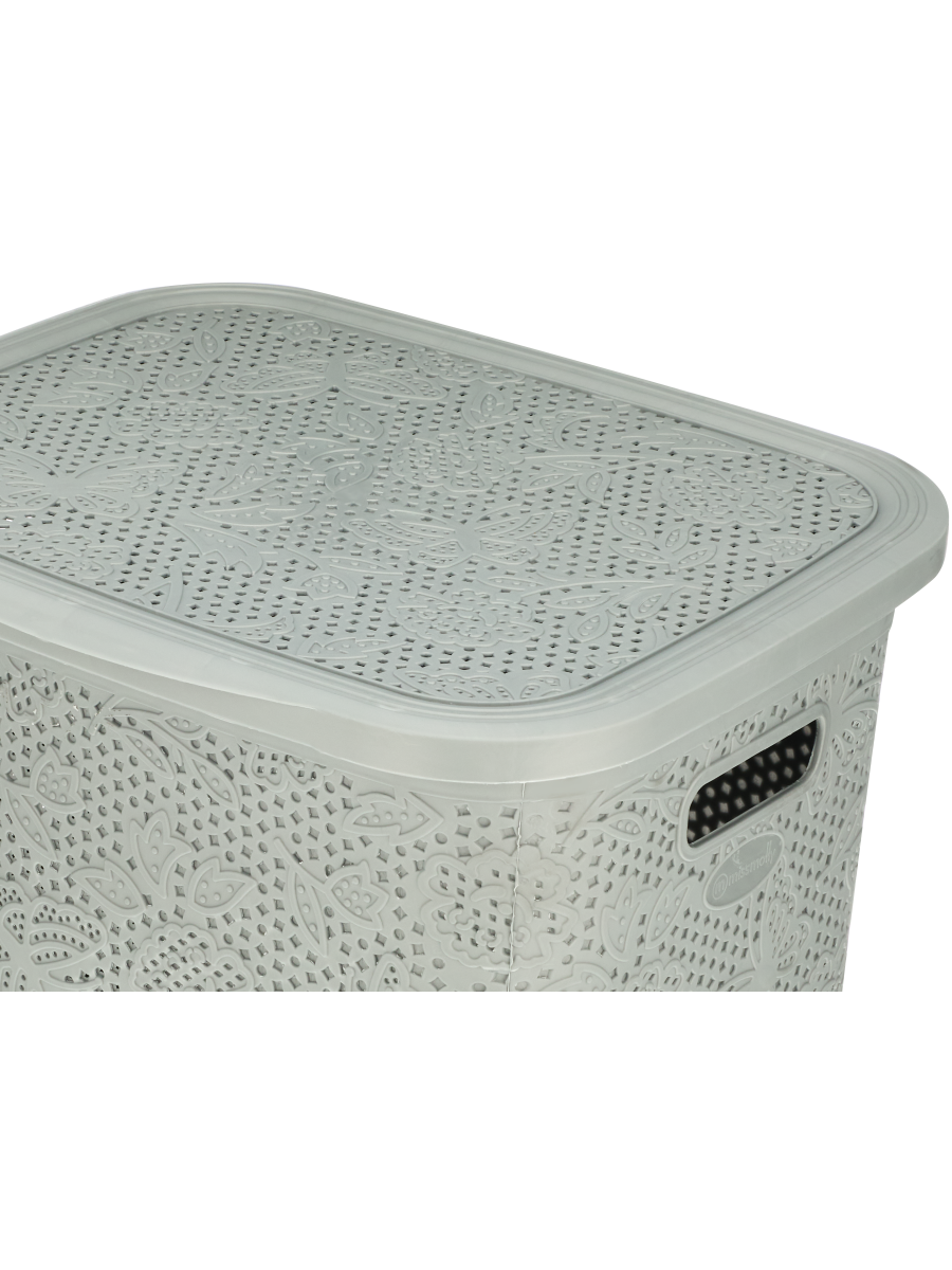 Plastic Laundry Basket (2)
