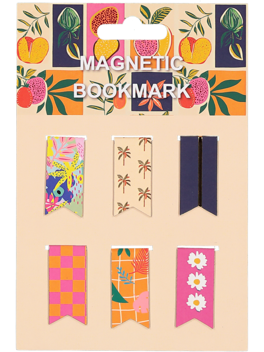Printed Magnetic Book Markers