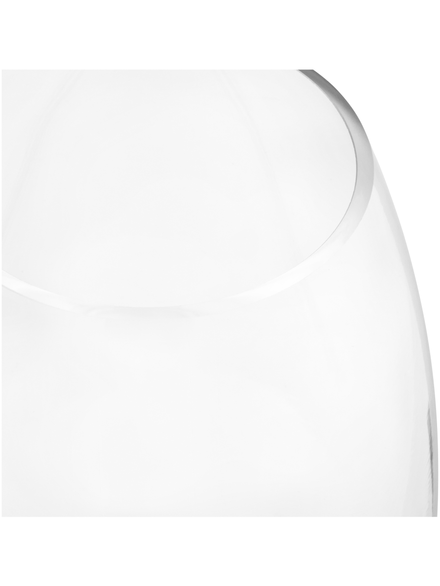 Thick-Based Glass Vase 11x10cm (1)