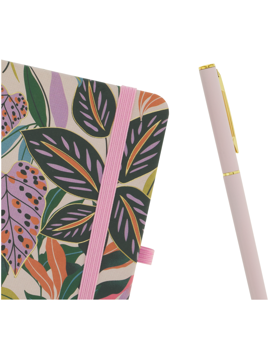 A6 Leafy Notebook With Pen (4)