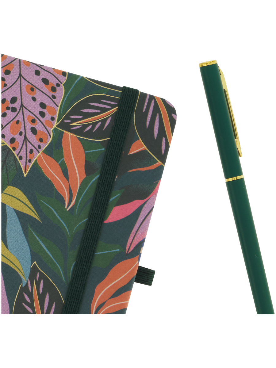 A6 Leafy Notebook With Pen (5)