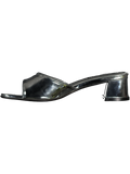 Silver Shiny Mule Heel (1)