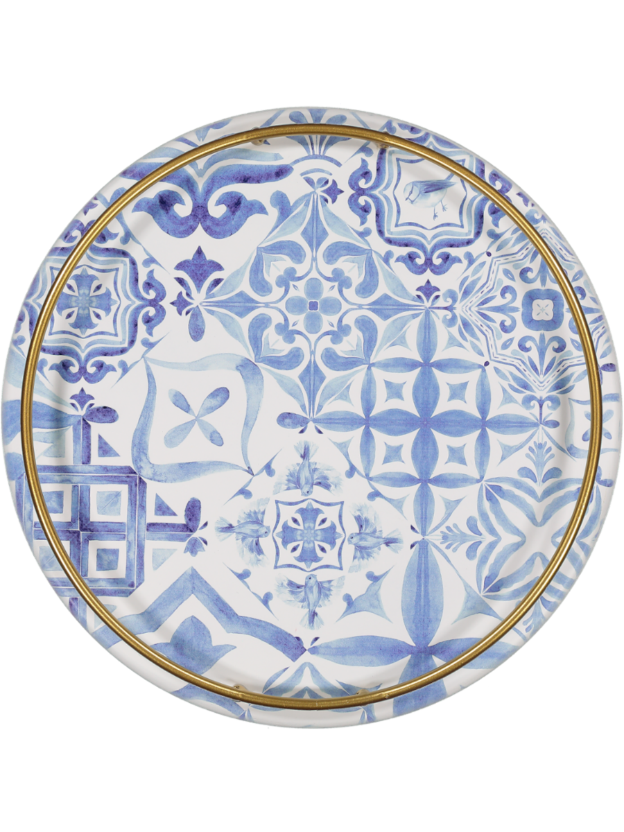 Printed Blue Tray