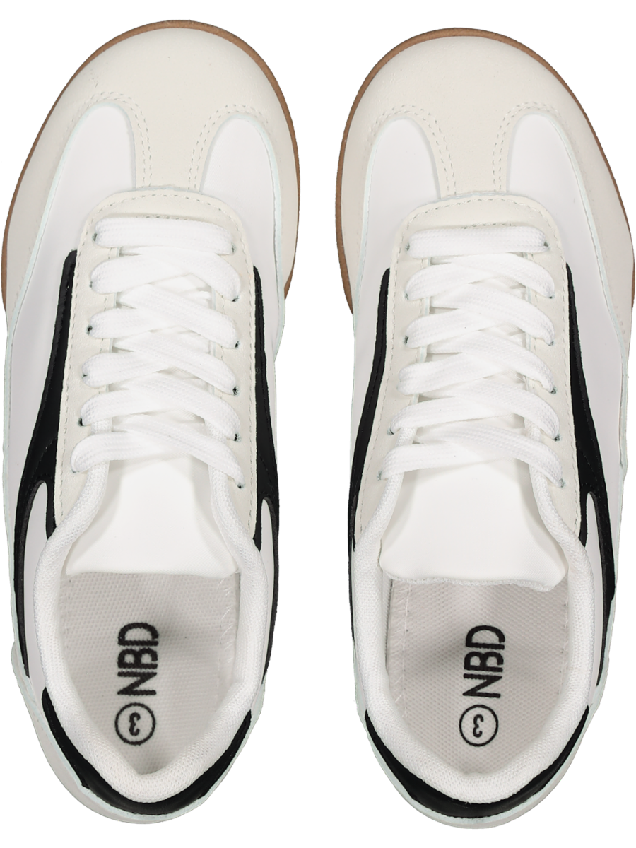 White Retro Sneakers