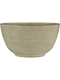 Ceramic Brown Rimmed Bowl (1)