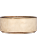 Brown Rimmed Ceramic Bowl