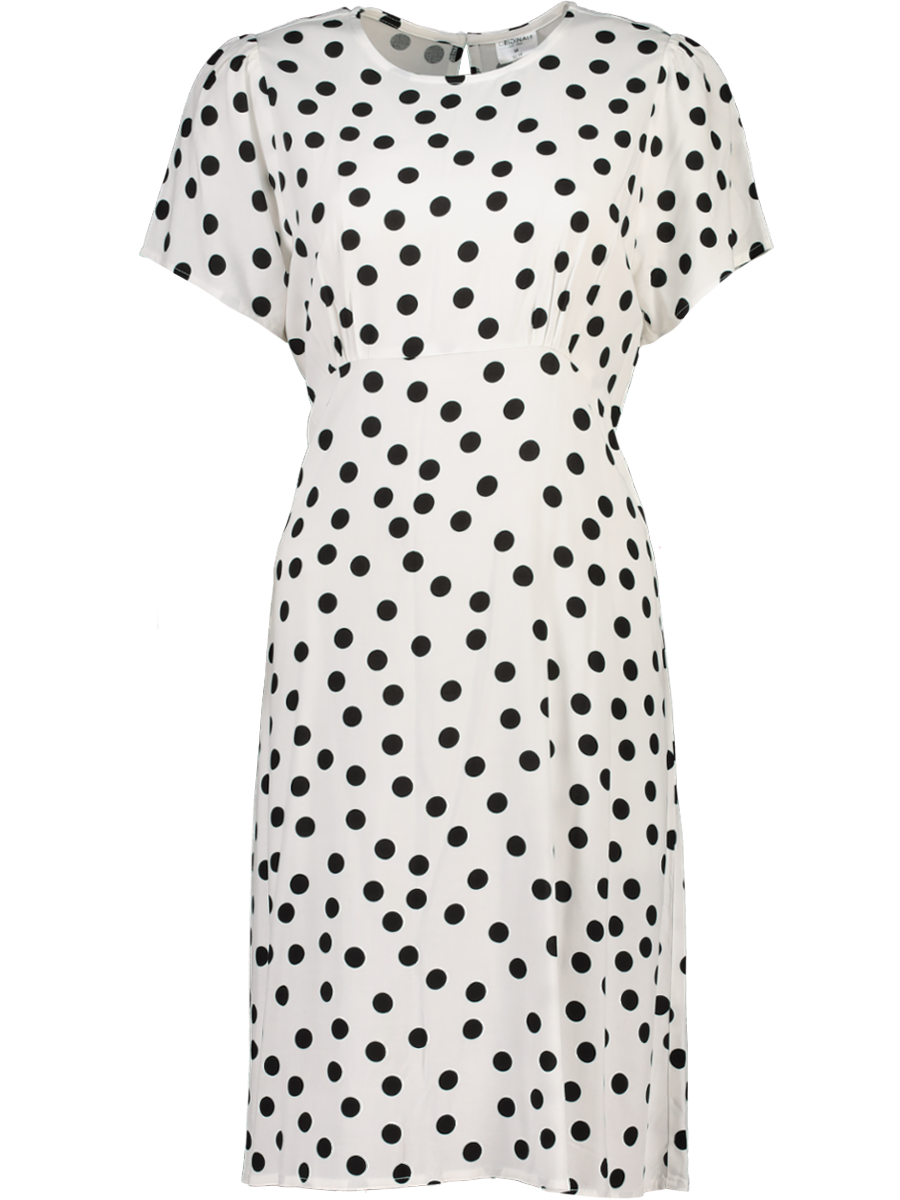 Black And White Midi Dress