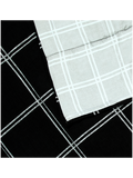Mono Grid Comforter Set King (2)