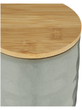 Canister With Wooden Lid 10x10cm (3)