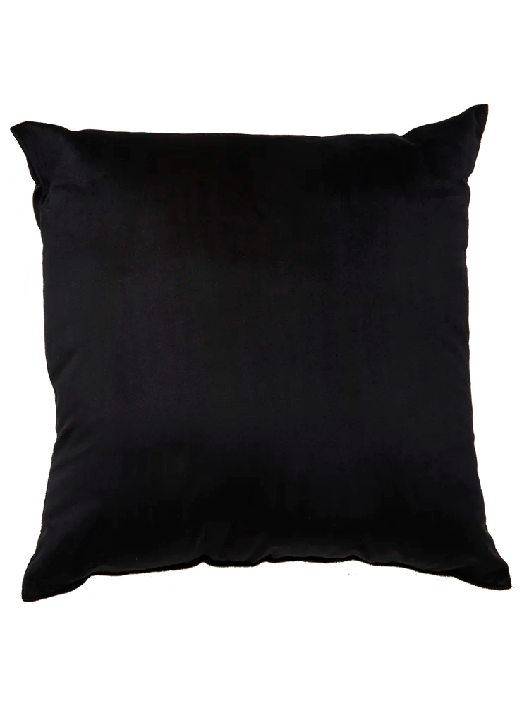 Velvet Black Decorative Scatter Cushion 45X45Cm – PEP Online