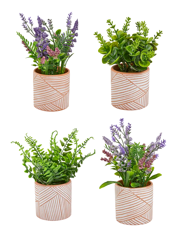 faux plant in pot Decorative Faux Plant in Pot – PEP Online