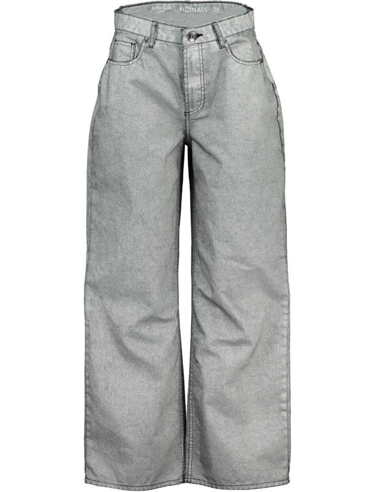 【PEOPLESTYLE】WASHED GREY WIDE LEG JEANS Washed Grey Wide Jeans – Mint Velvet