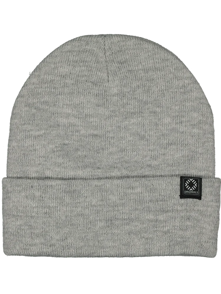 Grey Fold Over Beanie – PEP Online