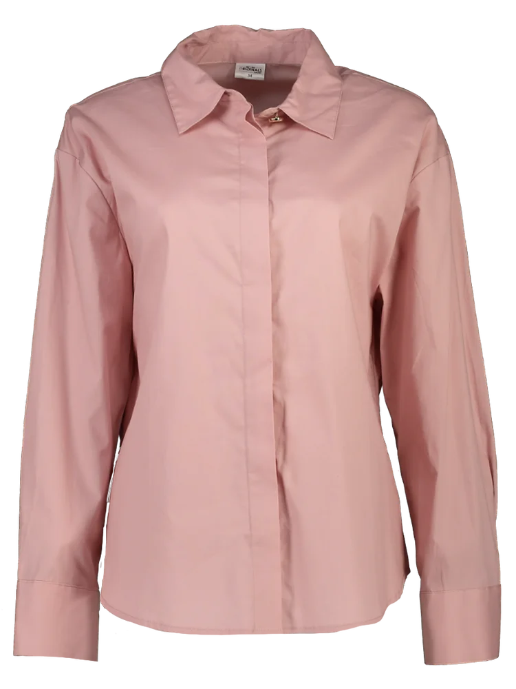 dusty pink dress shirt Axel Solid Shirt – BUGATCHI