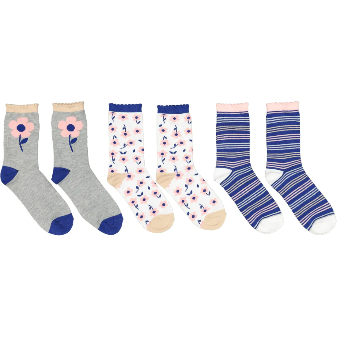 Graphic Crew Socks 3 Pack | Babies & Kids | PEP