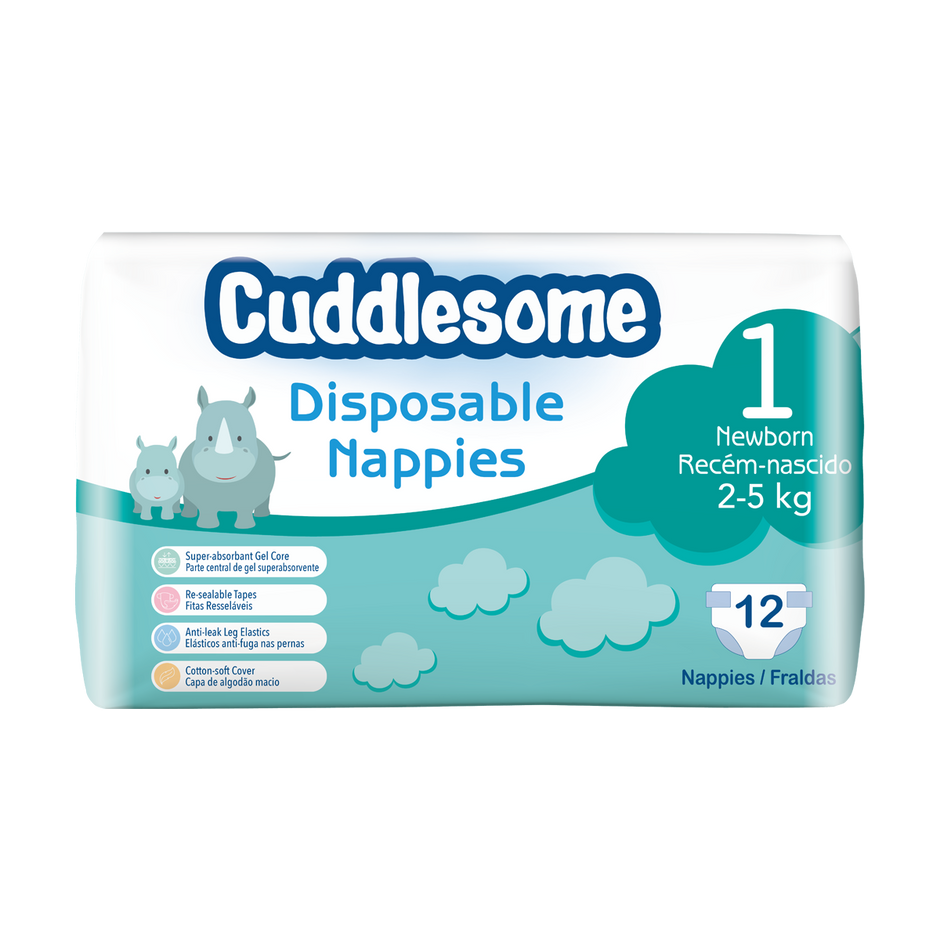 Cuddlesome Premium Extra Dry Size 5 Nappies 42 Pack main image 0