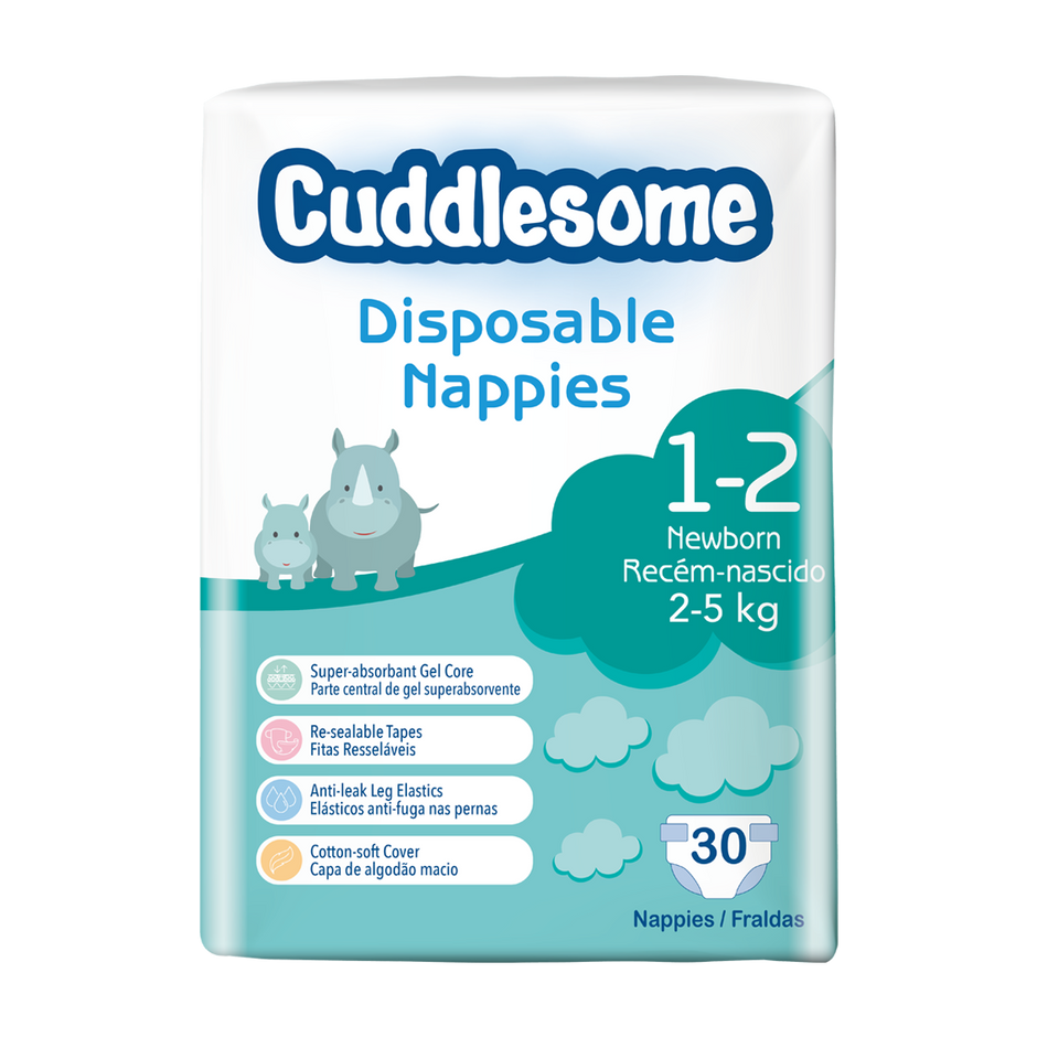 Cuddlesome Premium Extra Dry Size 5 Nappies 42 Pack