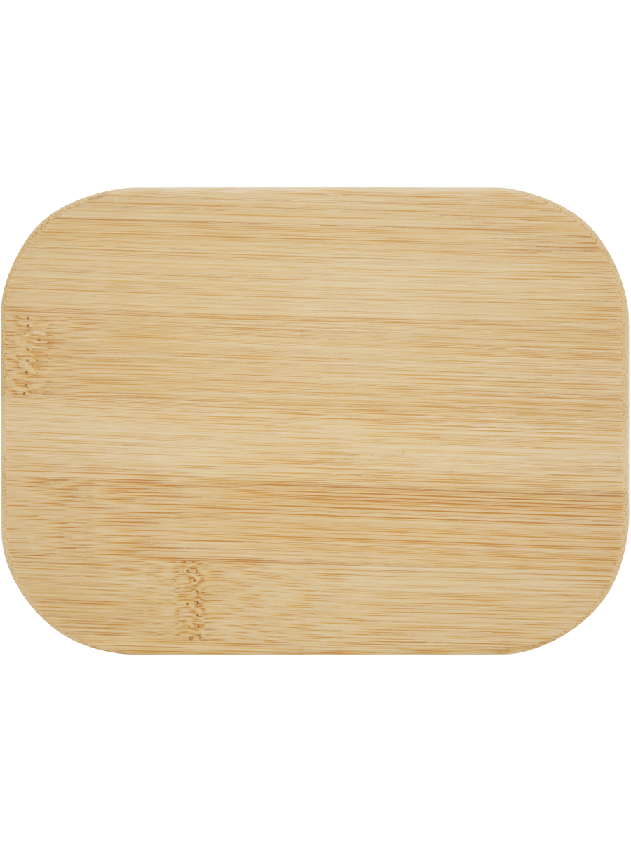Glass Container With Bamboo Lid