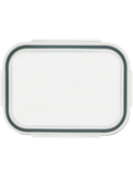 Glass Container With Clip-On Lid