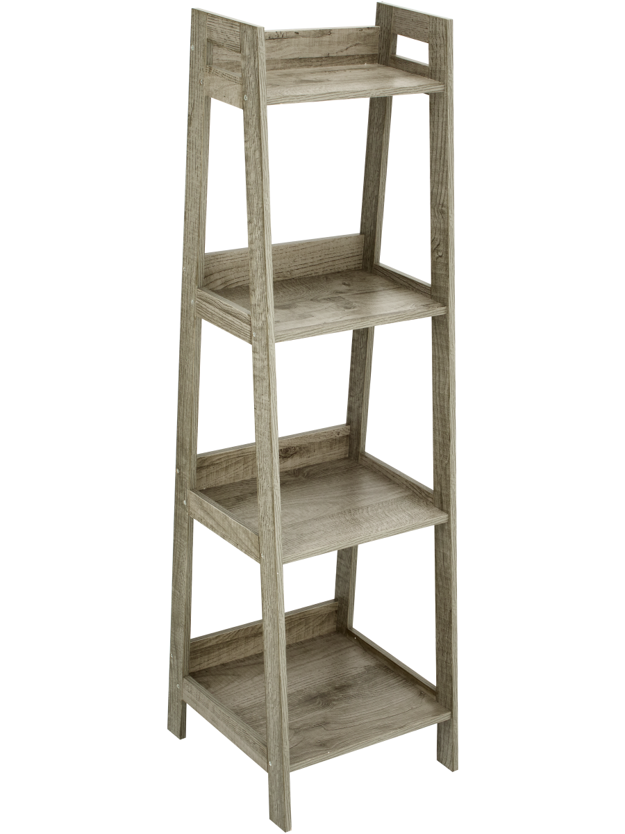 4 Tier Angled Shelf