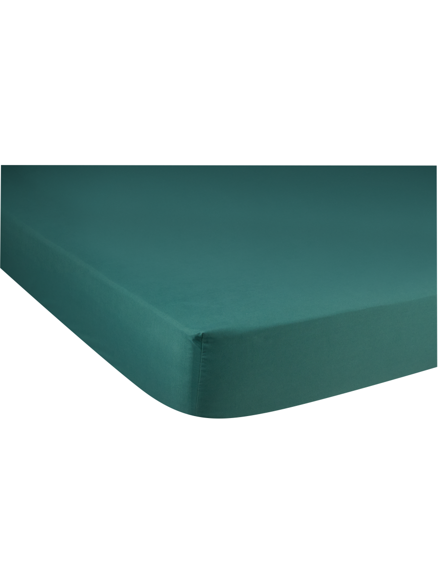 Queen Bed Green Fitted Sheet