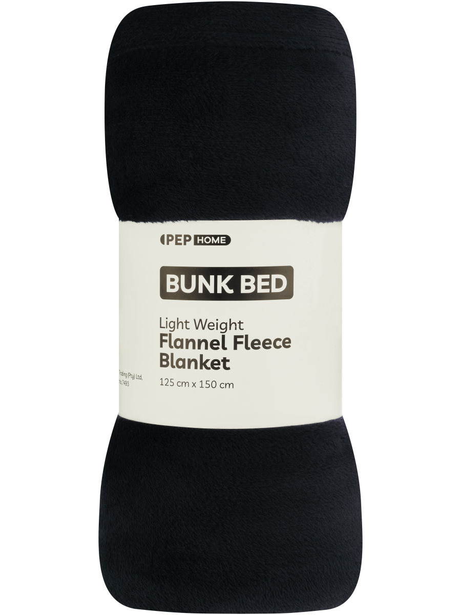 Light Weight Bunk Bed Flannel Fleece Blanket
