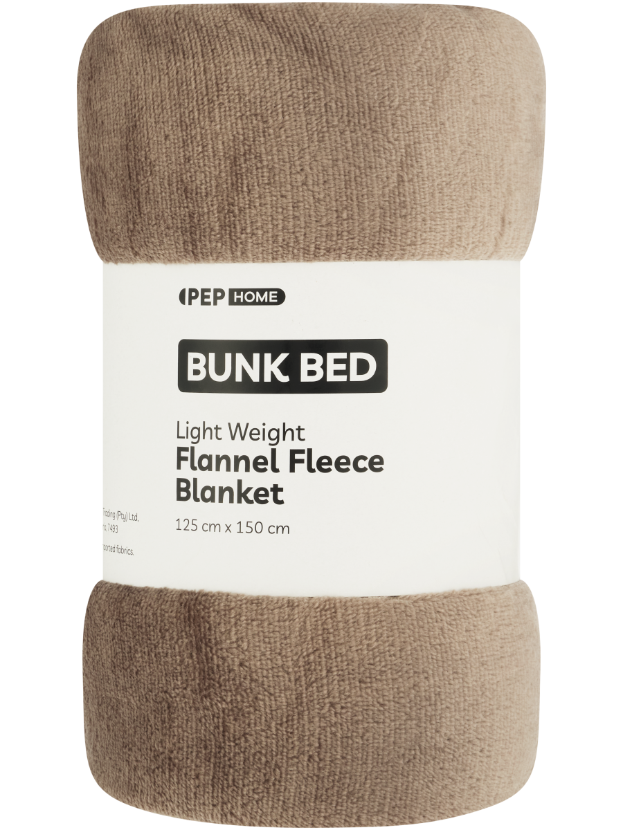 Light Weight Bunk Bed Flannel Fleece Blanket