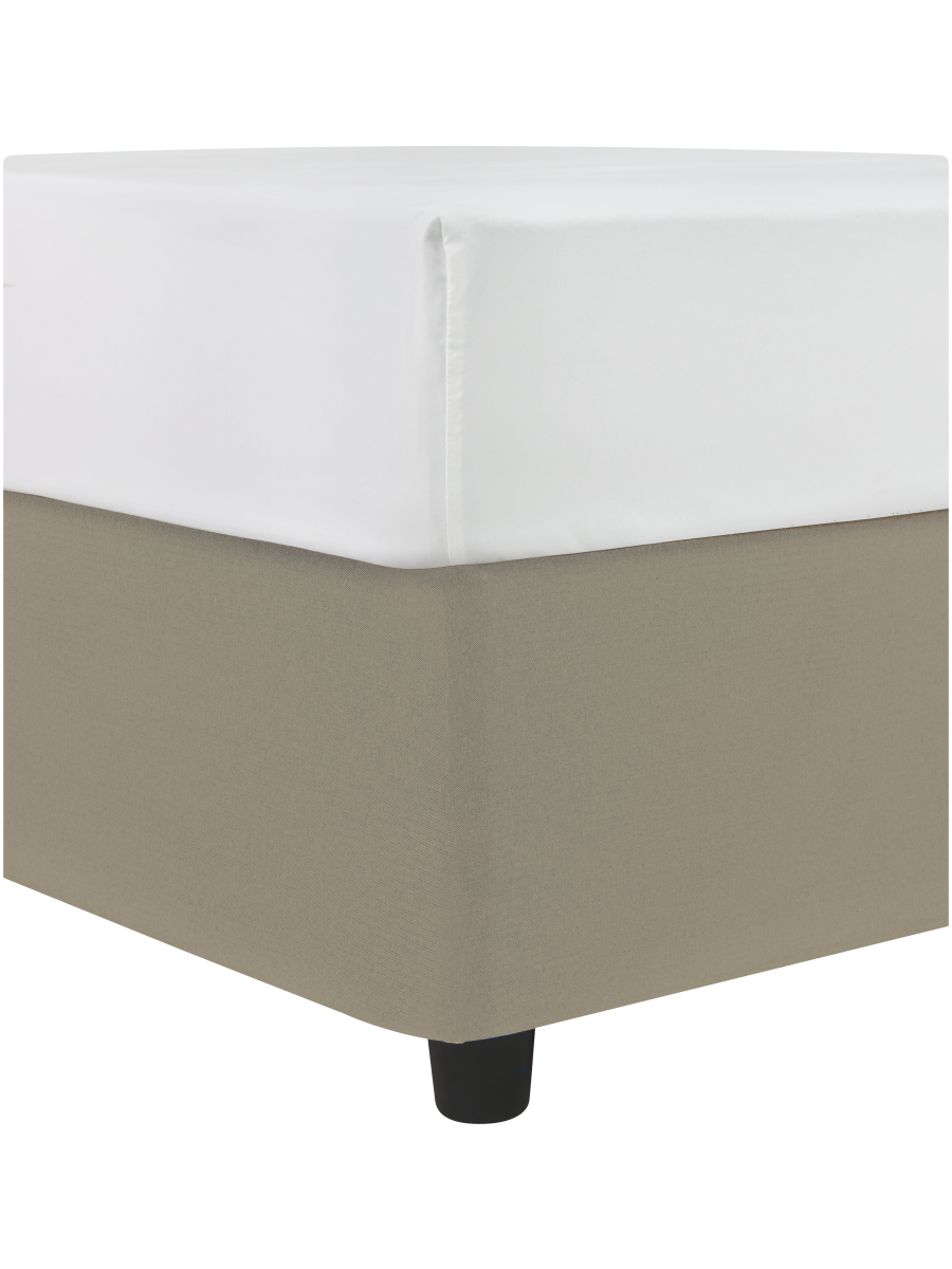 Queen Bed Taupe Base Wrap